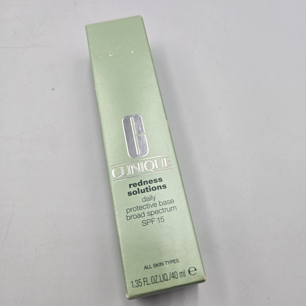 NEW Clinique Redness Solutions Daily Protective Base SPF‎ 15 1.35 oz/40 ml